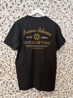 Vans Premium Relaxation Black Graphic Tee